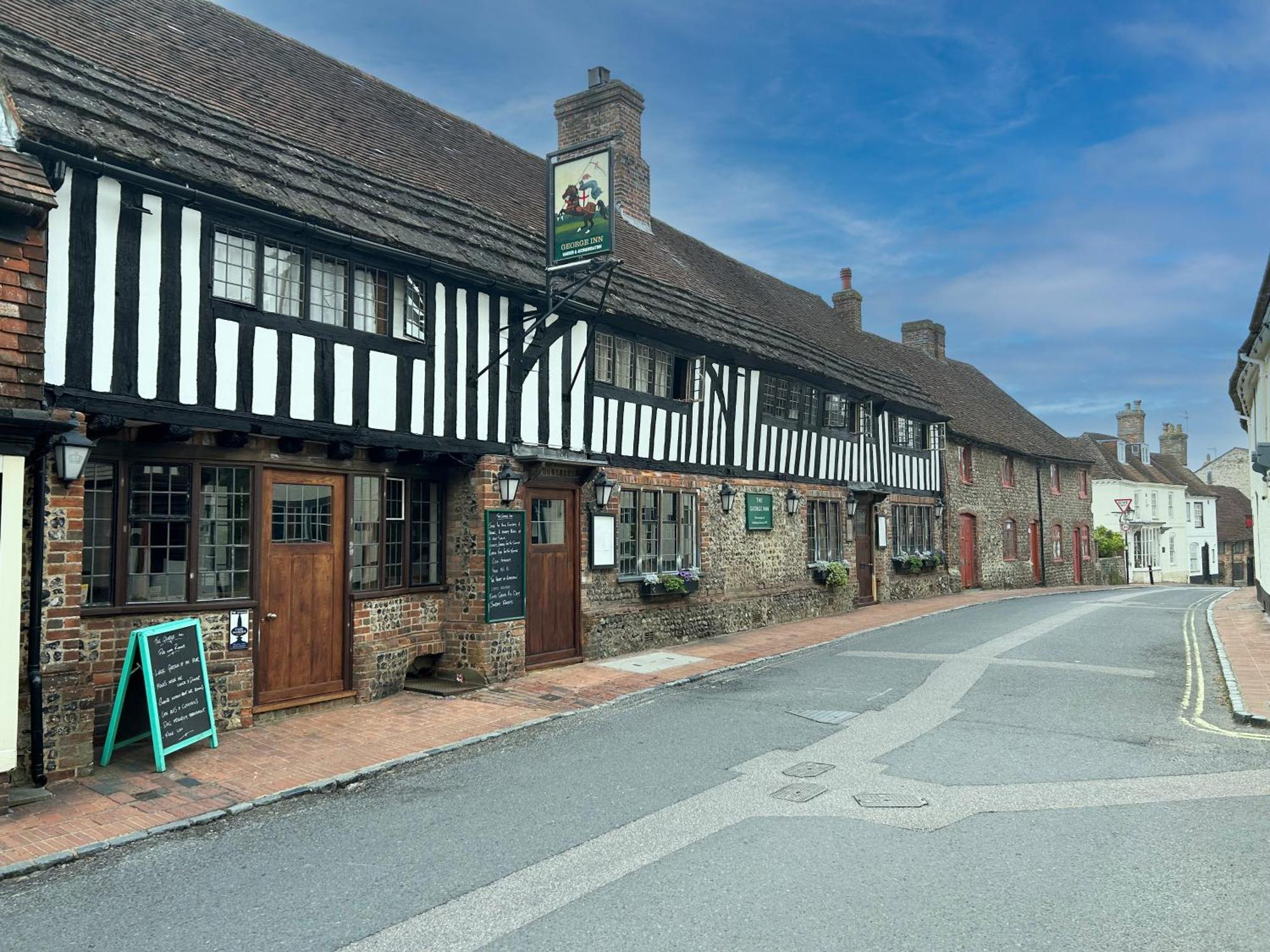The George Inn Alfriston Εξωτερικό φωτογραφία